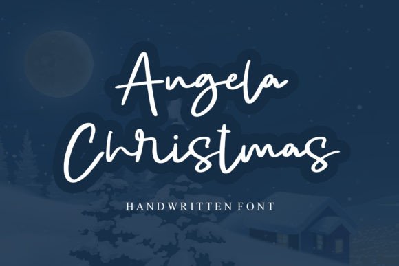 Angela Christmas Font Review for Modern Branding