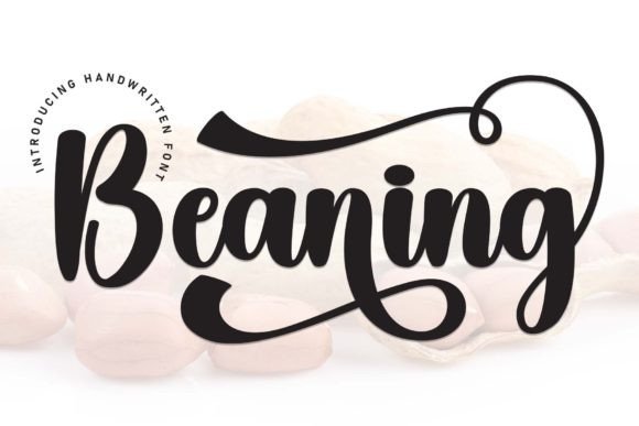 Beaning: A Friendly Handwritten Font for Small Business Branding