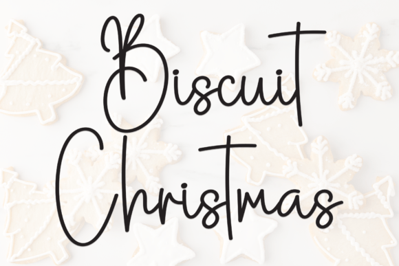 Biscuit Christmas Font Review for Holiday Campaigns