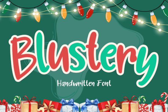 Blustery: The Fun Handwritten Font for Authentic Branding