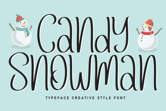 Candy Snowman Font: A Sweet Upgrade for Your Brand