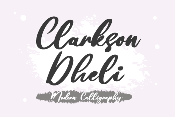 Clarkson Dheli: A Script Font for Elegant Editorial Design
