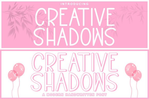 Creative Shadows: The Handwritten Font for Campaigns