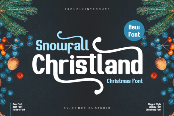Designing with Snowfall Christland: A Timeless Script Font