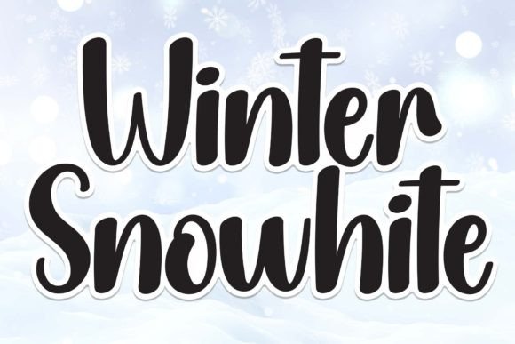 Elevate Editorial Design with Winter Snowhite Typeface