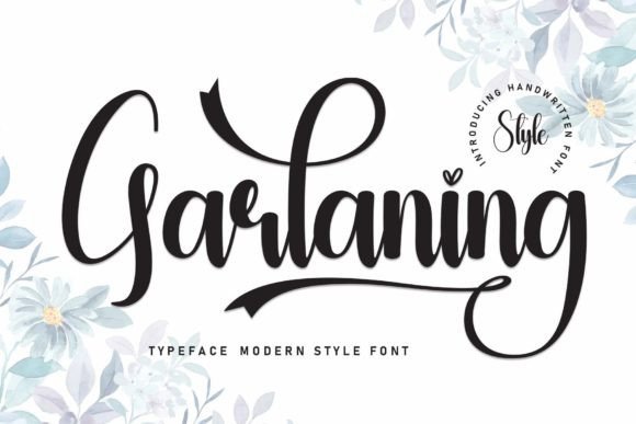 Garlaning: A Timeless Script Handwritten Font for Editorial Design
