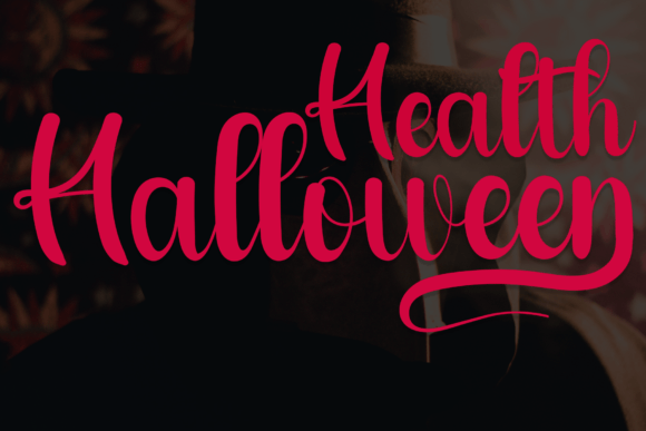 Health Halloween Font for Modern Web Typography