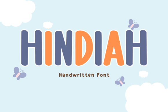 Hindiah Font: A Playful Typeface for Cheerful Brands