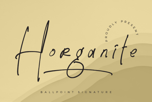Horganite: A Delicate Script Font for Modern Web Design