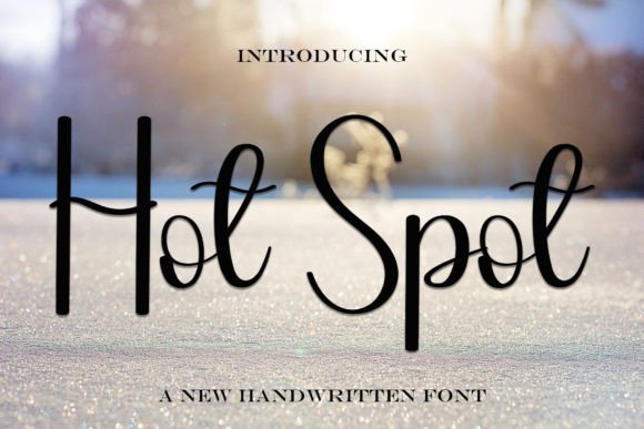 Hot Spot: A Modern Script Font for Editorial Design