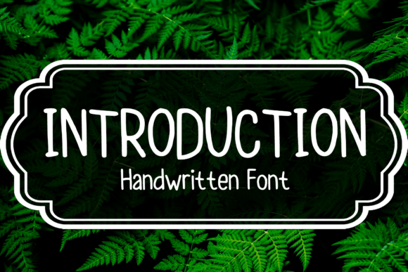 Introduction Font: A Casual Script for Handmade Brands