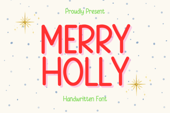 Merry Holly: A Modern Script Font for Editorial Design