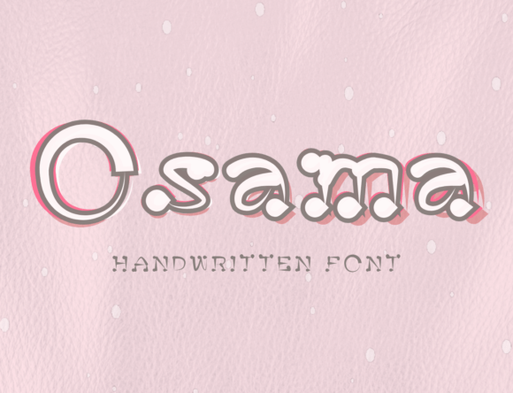 Osama Font Review: A Quirky Script for Modern Design