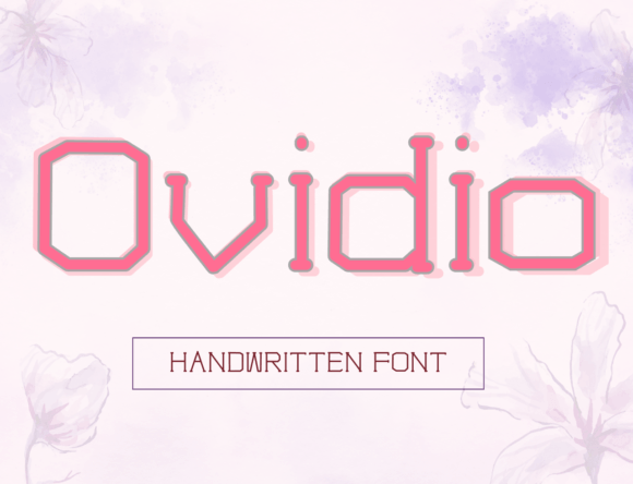 Ovidio: A Timeless Script Font for Handmade Branding