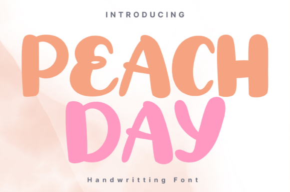 Peach Day: A Whimsical Script Handwritten Font for Makers