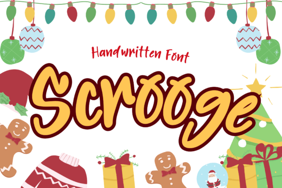 Scrooge: The Fun Handwritten Font for Bold Branding