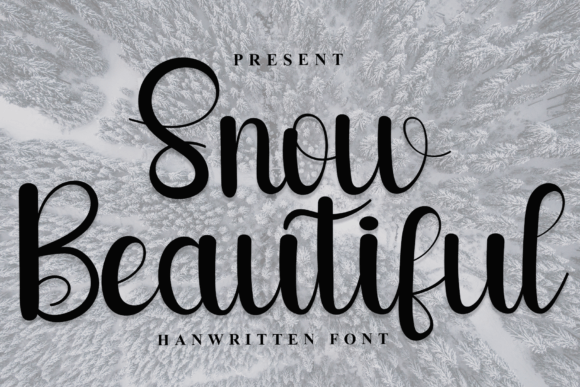 Snow Beautiful Font: A Designer's Take on Elegant Branding