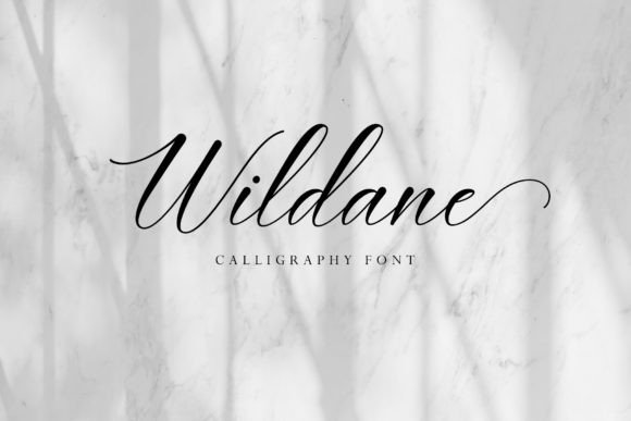 Wildane: A Delicate Script Font for Elegant Campaigns