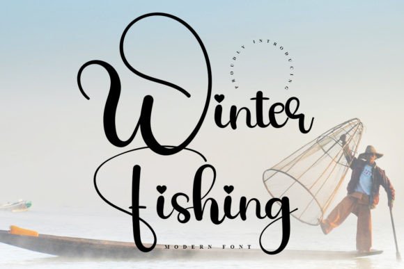 Winter Fishing Font: A Fresh Script for Makers