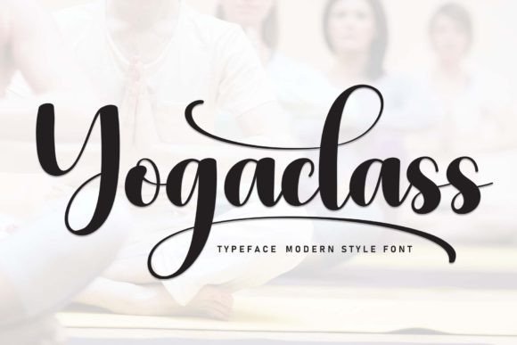 Yogaclass: The Ultimate Script Font for Modern Branding